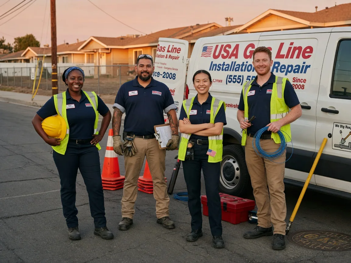 Gas Line Installation company in Talisheek, LA